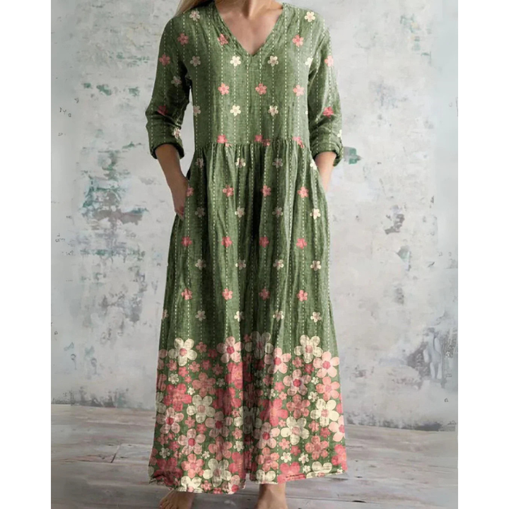 Orla | Vintage Floral Maxi Dress