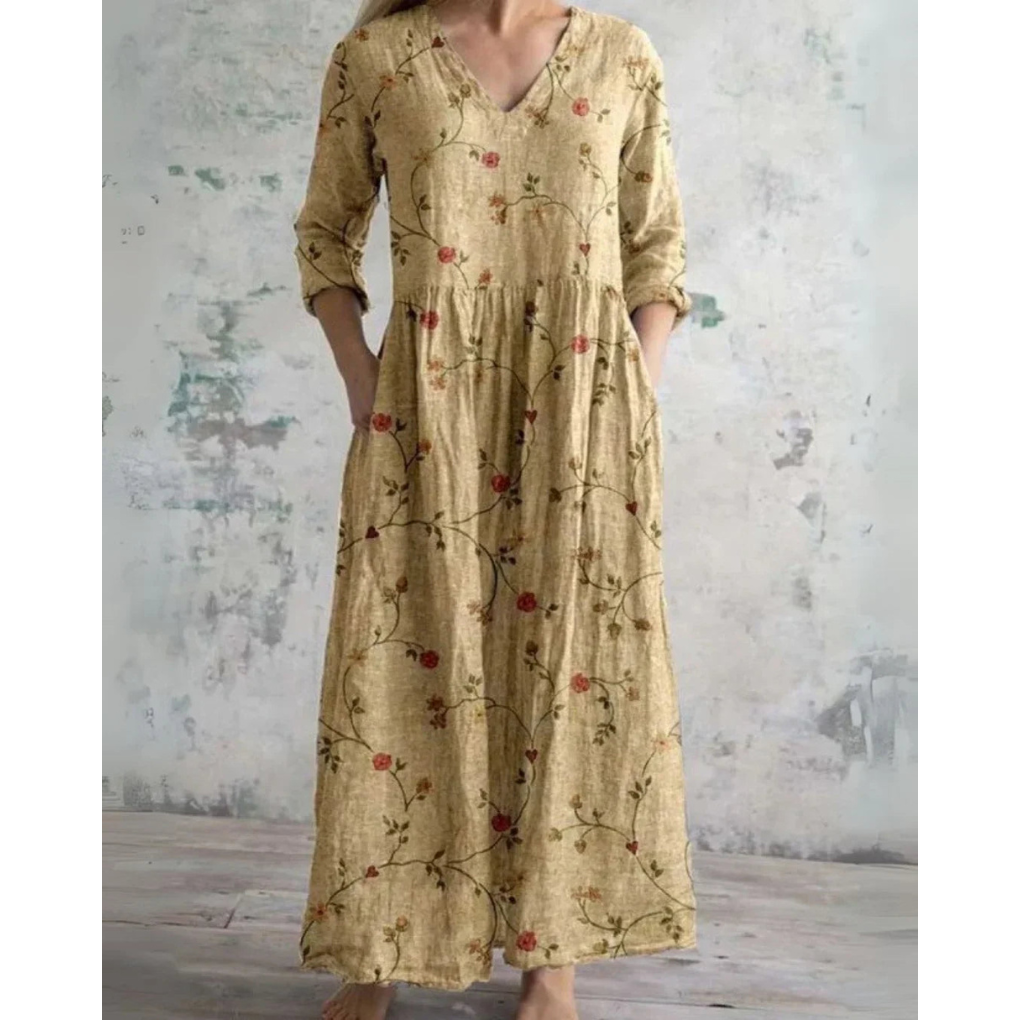 Orla | Vintage Floral Maxi Dress