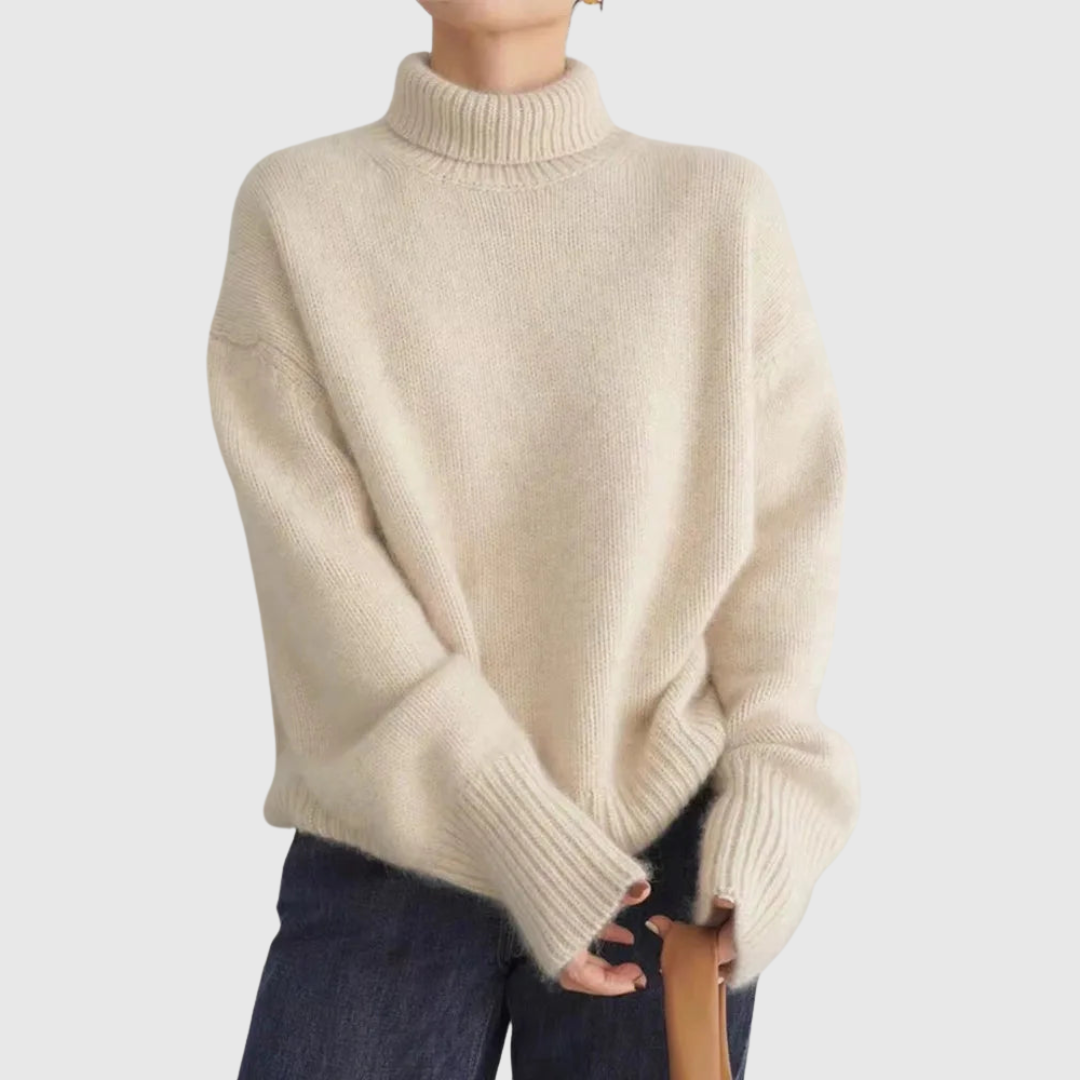 Cliona | Luxurious Cashmere Turtleneck Jumper