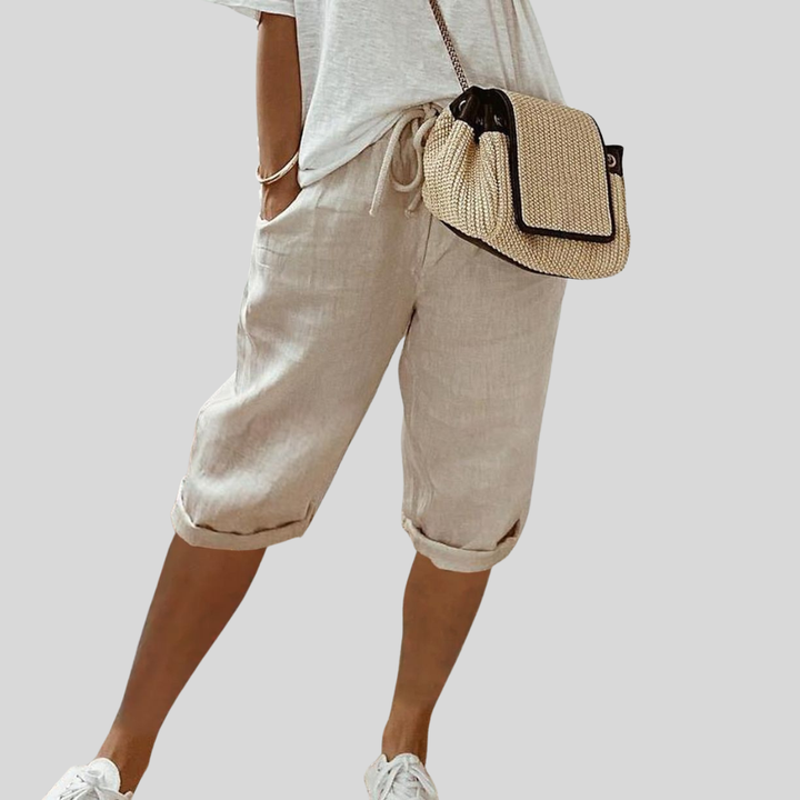 Caitriona | Elegant Comfort Fluid Shorts