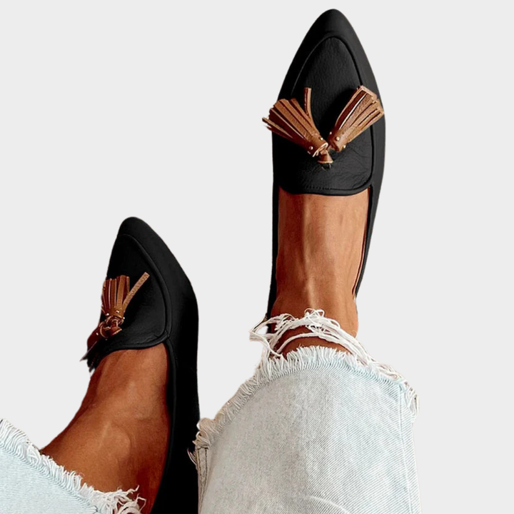 Eimear | Modern Fringed Loafers