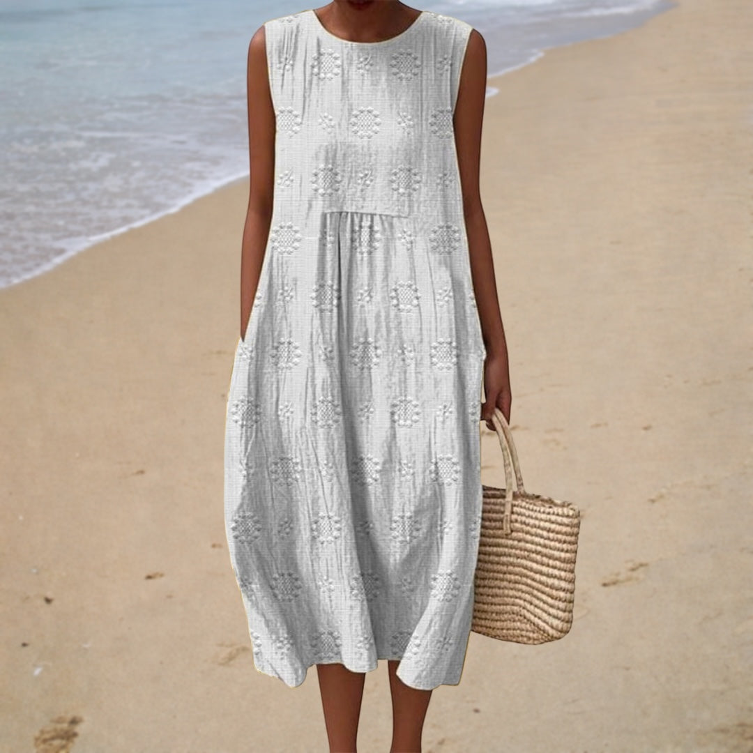 Saoirse | Comfortable Sleeveless Summer Dress