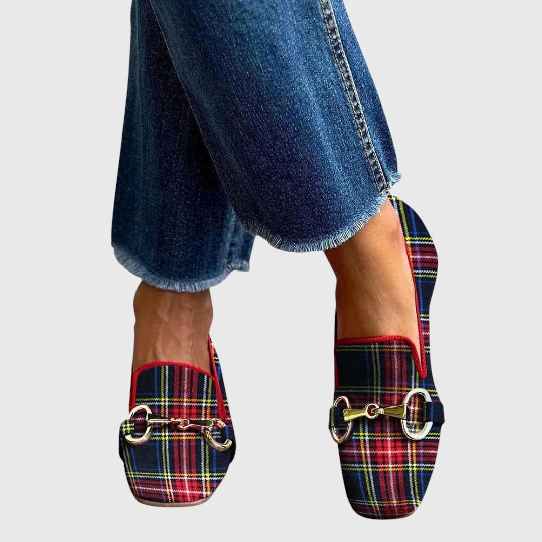 Assumpta | Checked Loafers