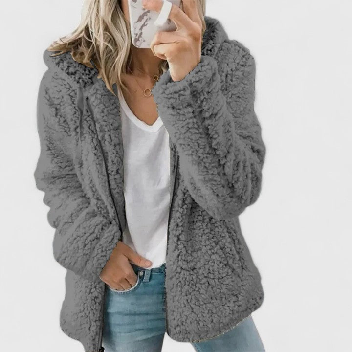 Deirdre | Comfortable Teddy Faux Fur Jacket