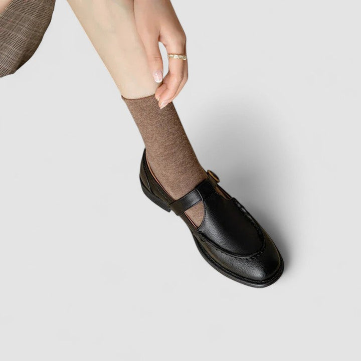 Zhelynne | Orthopedic Square-Toe Mary Janes