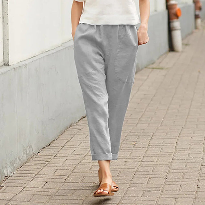 Caitlin | Wide-Leg Trousers with Pockets