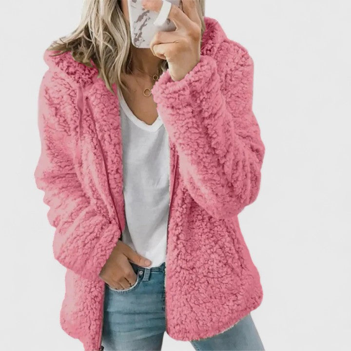 Deirdre | Comfortable Teddy Faux Fur Jacket
