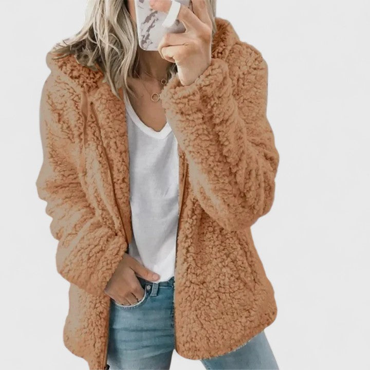 Deirdre | Comfortable Teddy Faux Fur Jacket
