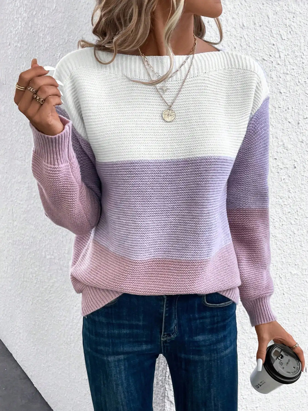 Eilís | Welcoming Shadow-Pattern Jumper