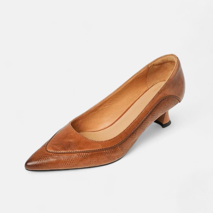 Gormla | Amara Leather Heels