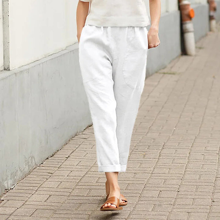 Caitlin | Wide-Leg Trousers with Pockets