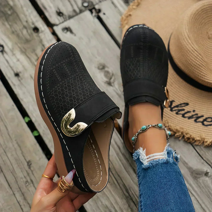 Peigí | Chic Supportive Wedge Sandals
