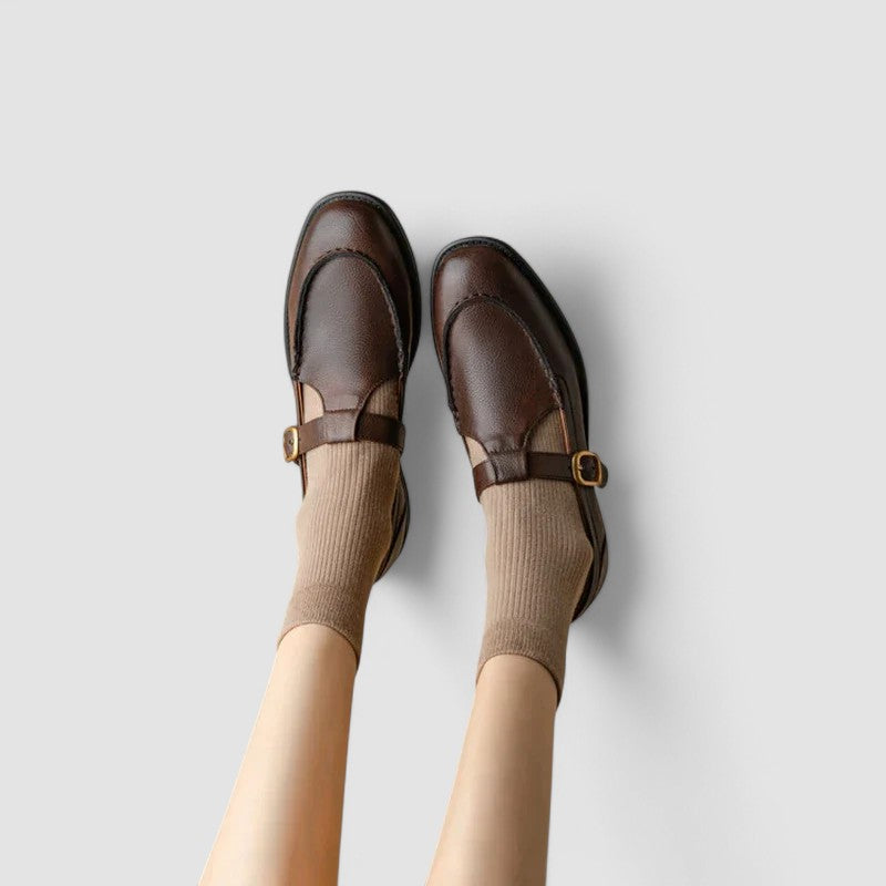 Zhelynne | Orthopedic Square-Toe Mary Janes