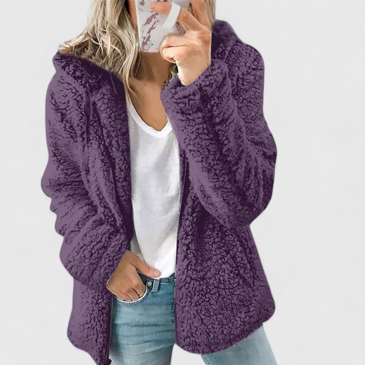 Deirdre | Comfortable Teddy Faux Fur Jacket