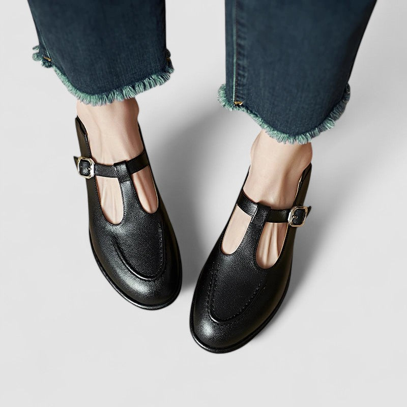 Ariyzzah | Orthopedic Low-Heel Mary Janes