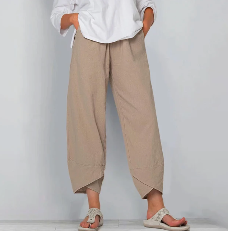 Ailbhe | Lightweight Cotton Trousers