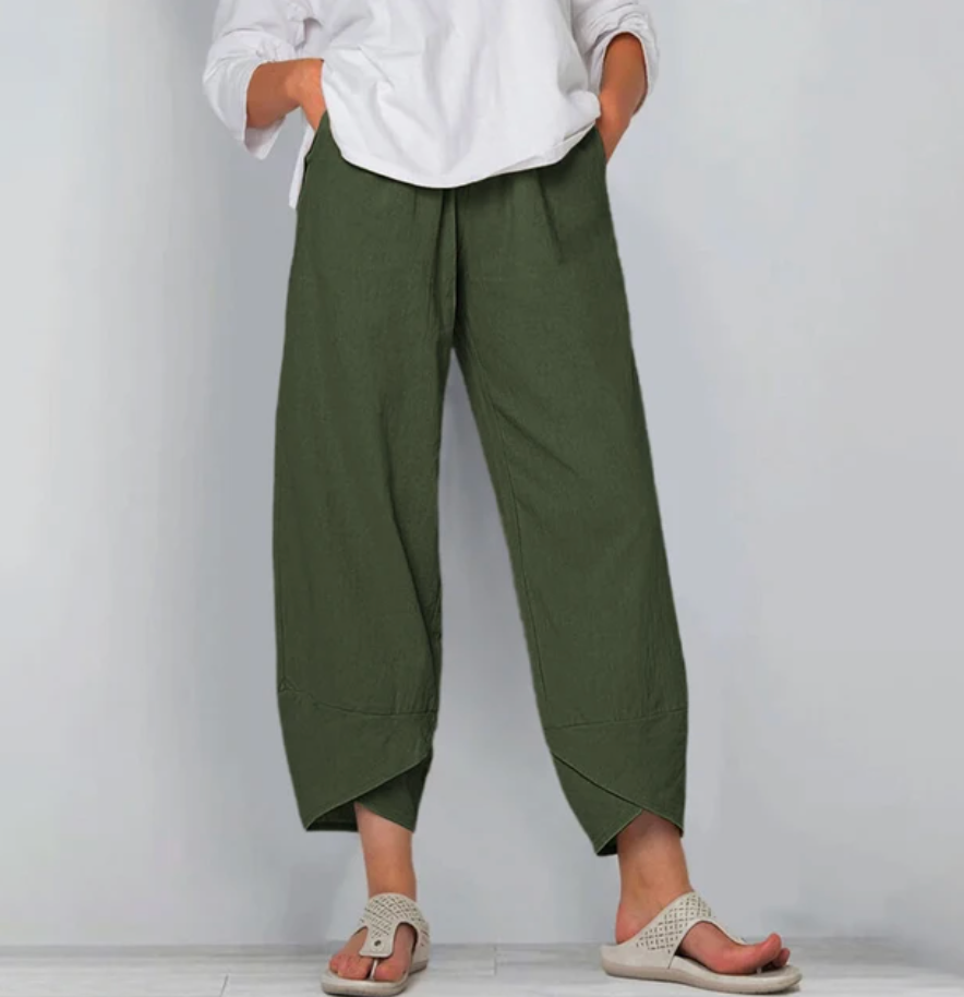 Ailbhe | Lightweight Cotton Trousers