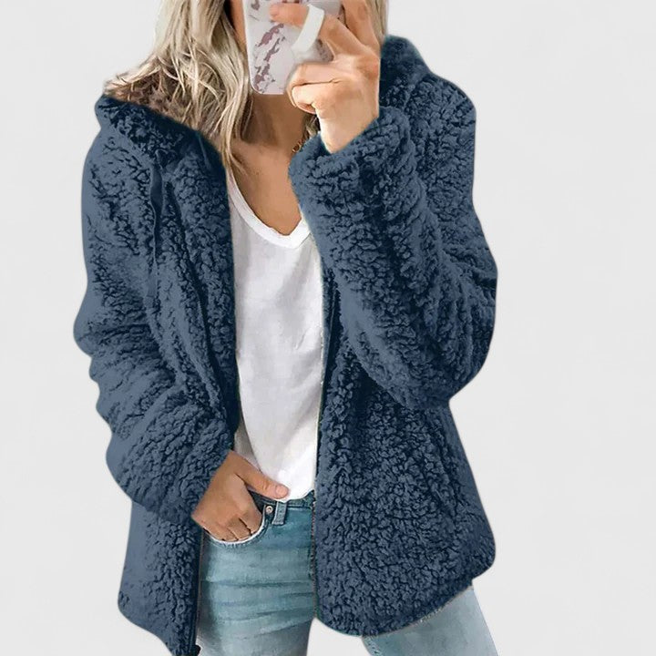 Deirdre | Comfortable Teddy Faux Fur Jacket
