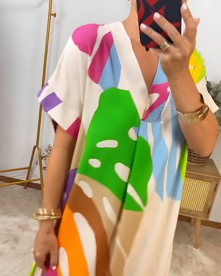 Maeve | Abstract Print Dress