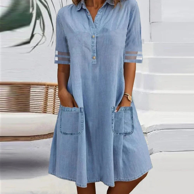Fionnait | Casual Denim Dress