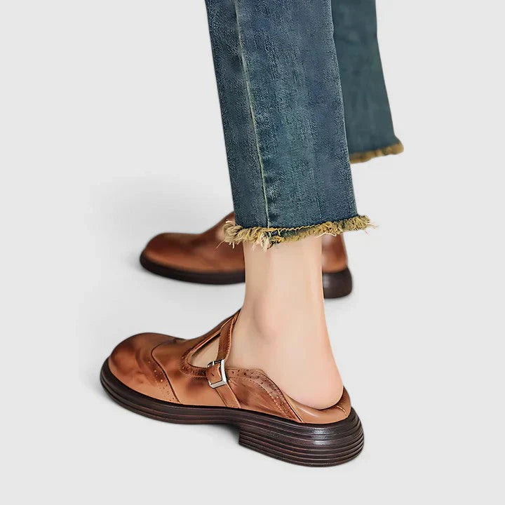 Aibhlinn | Classic Mary Jane Loafers