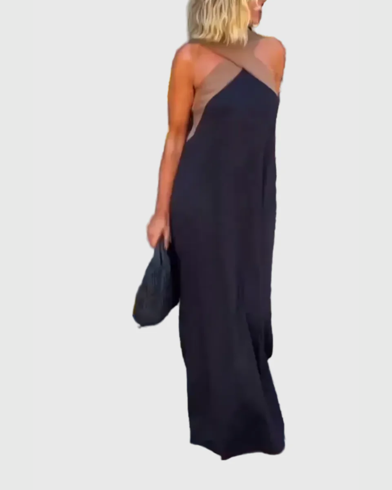Deirdre | Elegant Flowing Maxi Dress