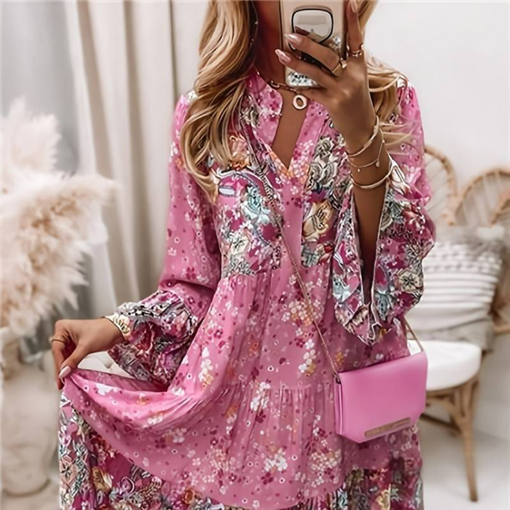 Aoibhe | Printed Boho Dress