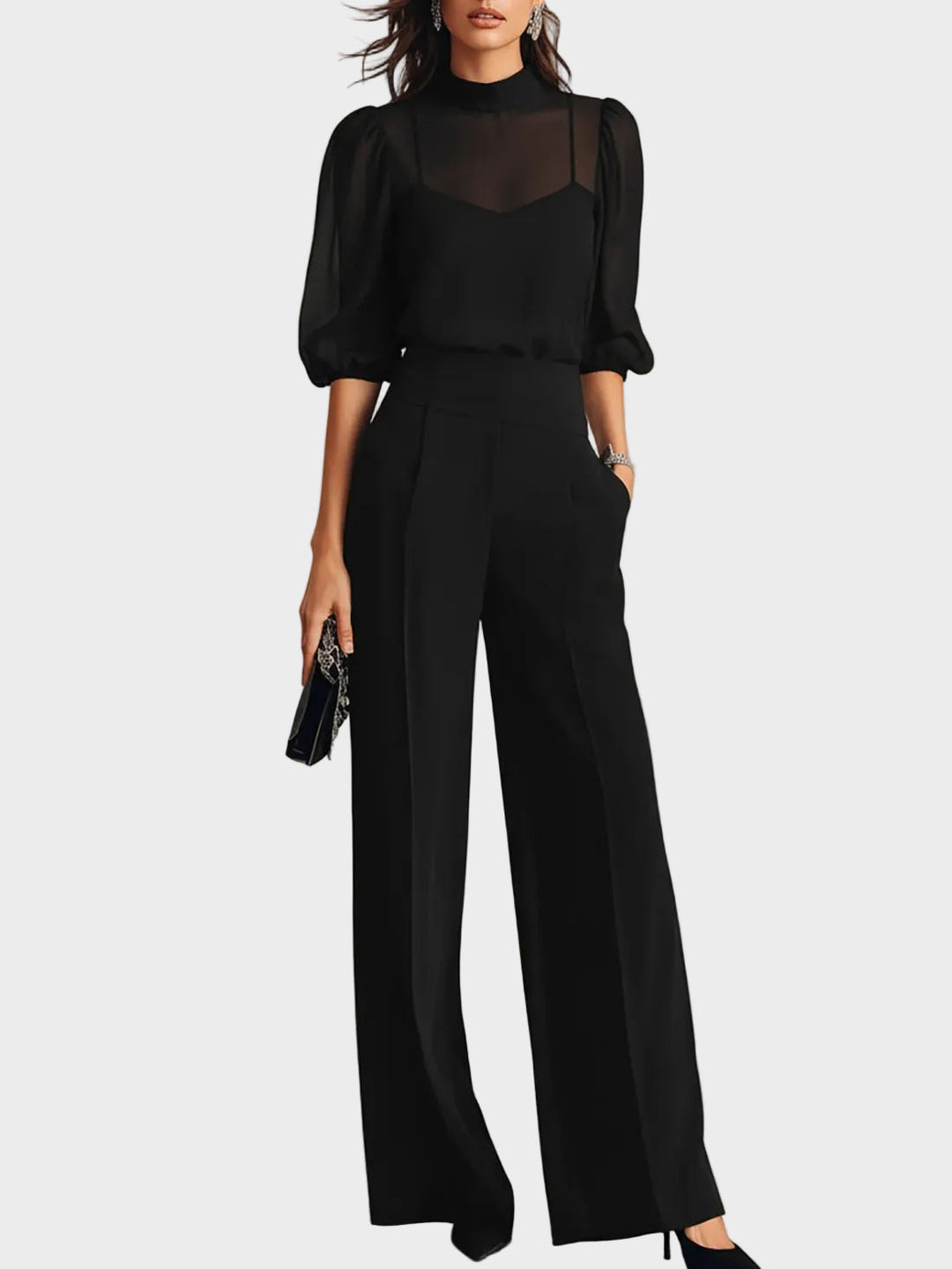 Odrhan | outfit with wide trousers