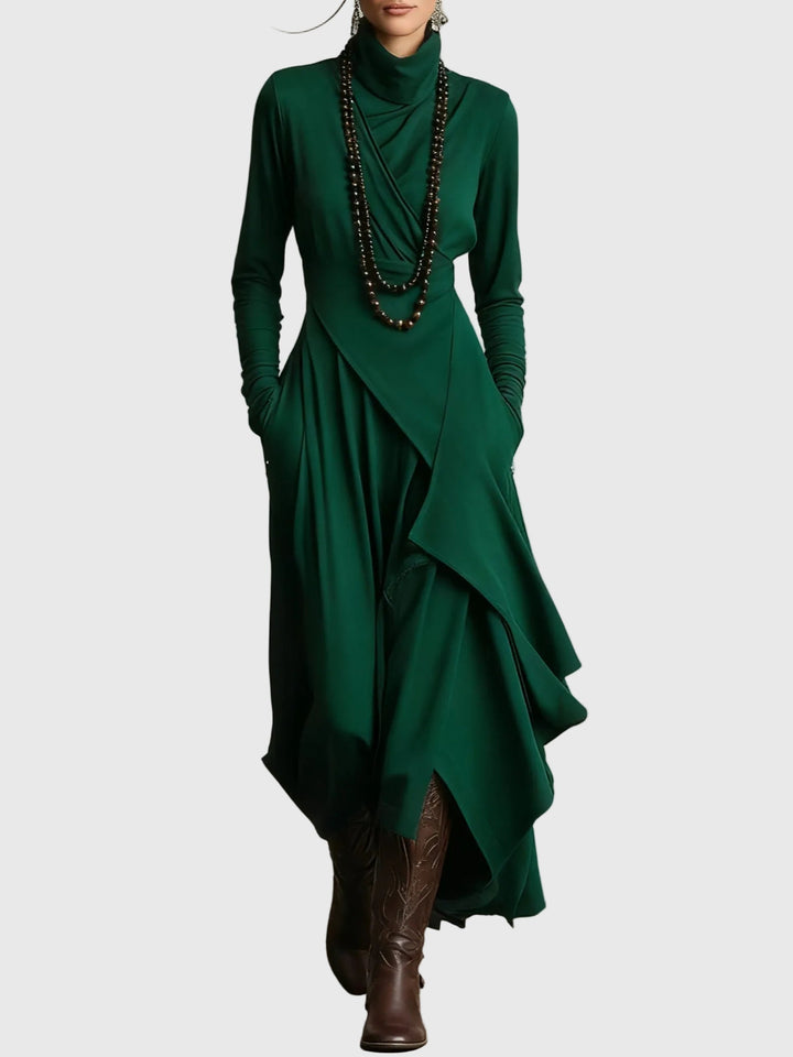 Aisling | Pleated Maxi Dress