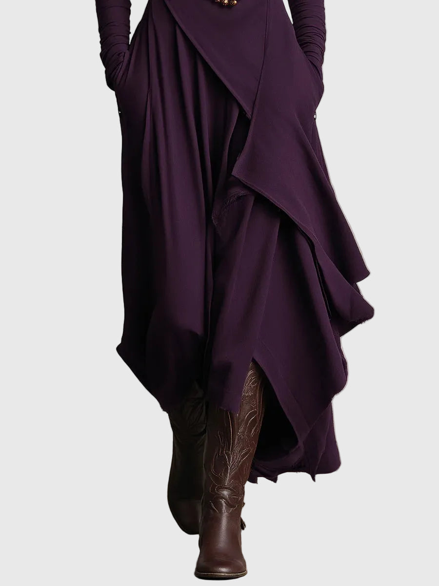 Aisling | Pleated Maxi Dress