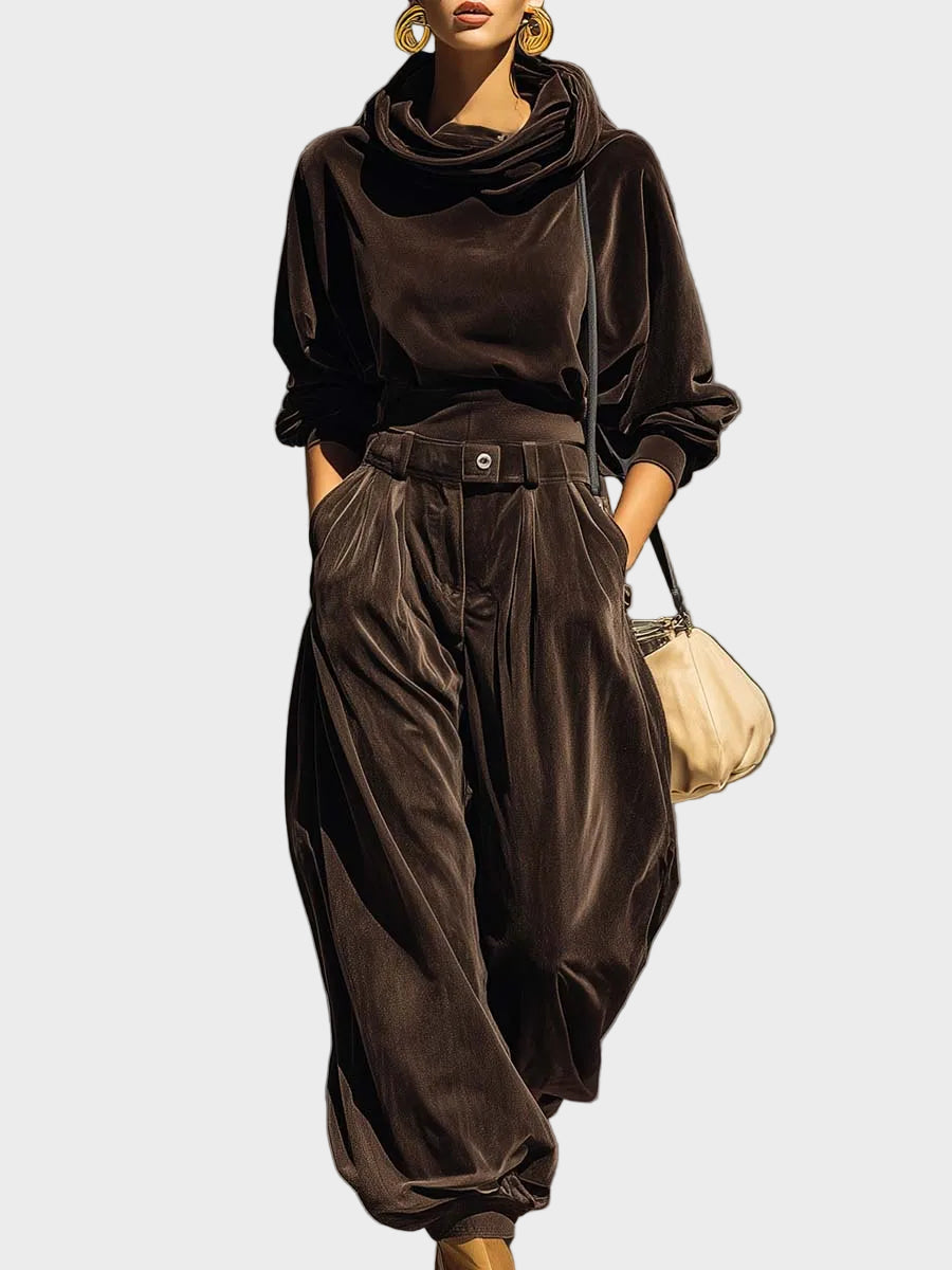 Eithne | Loose Velour Set