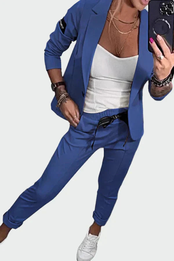 Bebhinn | Women's Loose-Fitting Trouser and Blazer Set