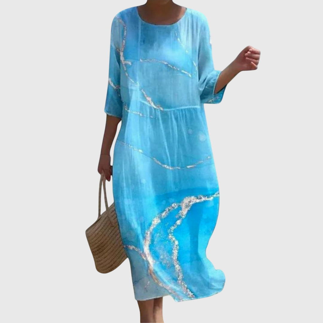 Aoife | Elegant Floral Maxi Dress