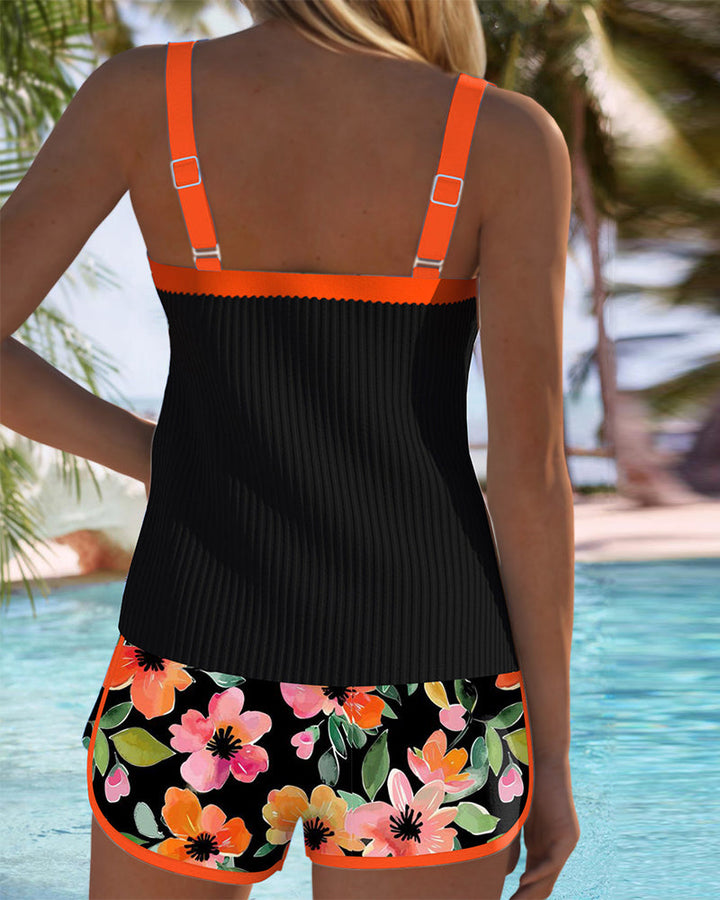 Aileen | Elegant Two-Piece Tankini Set