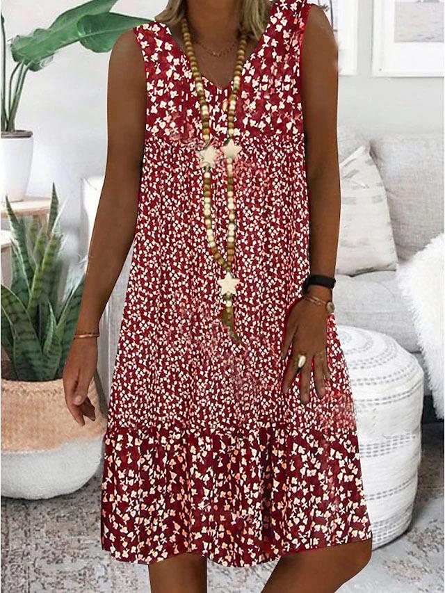 Aisling | Sleeveless V-Neck Dress