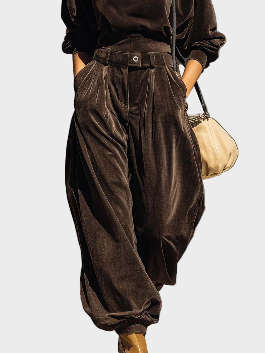 Eithne | Loose Velour Set