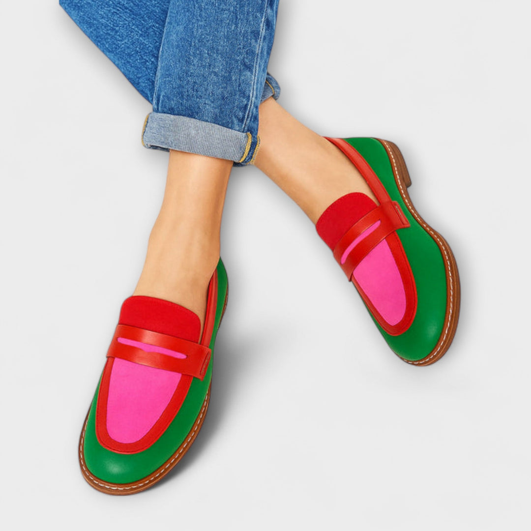 Nessa | Casual Contrast Loafers
