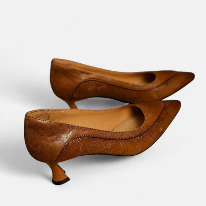 Gormla | Amara Leather Heels