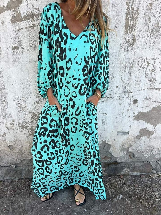 Aoibheann | Leopard Maxi Dress