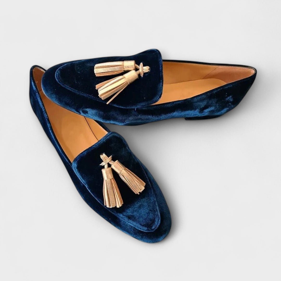 Blanaid | Vintage Fringed Loafers