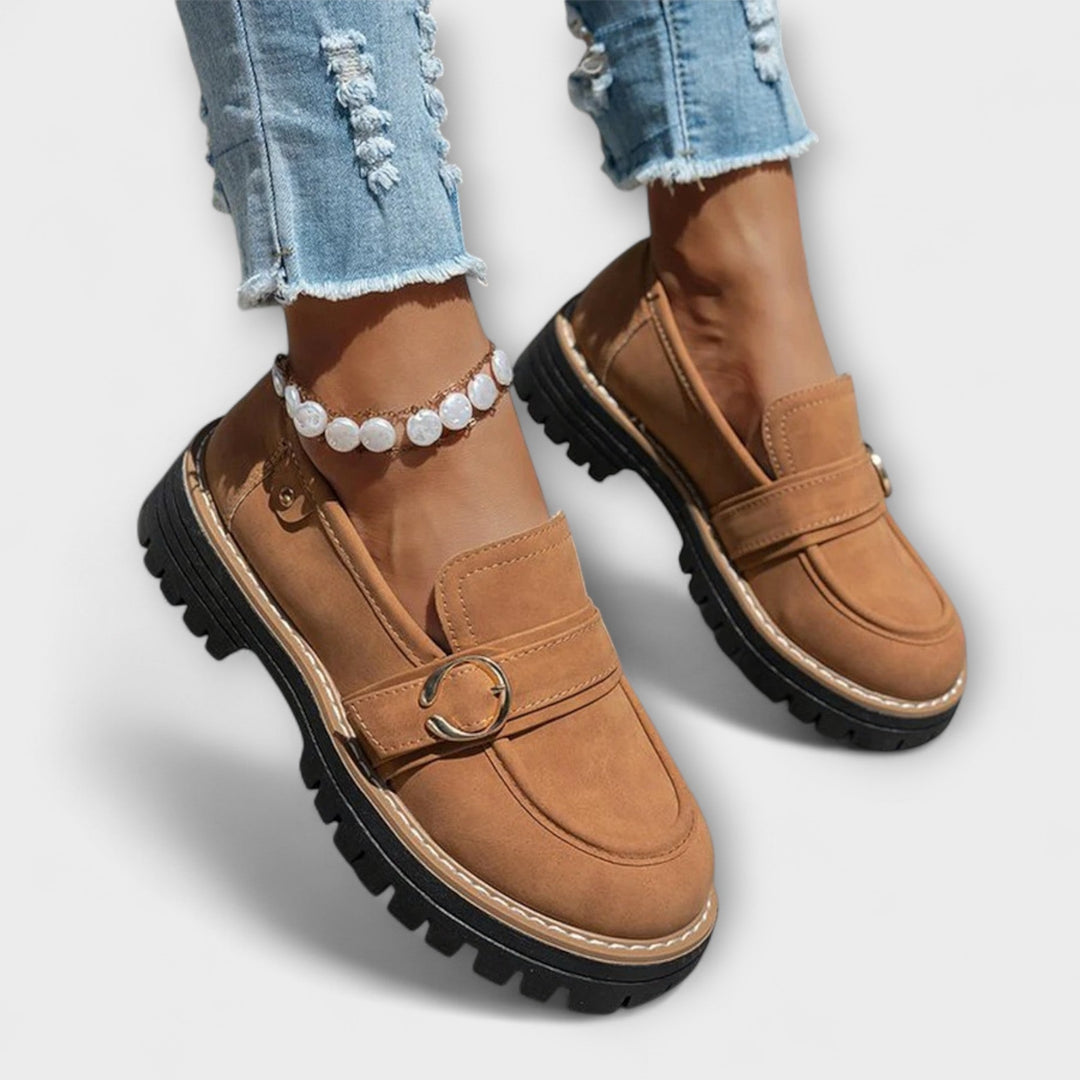 Gormla | Casual Round-Toe Loafers