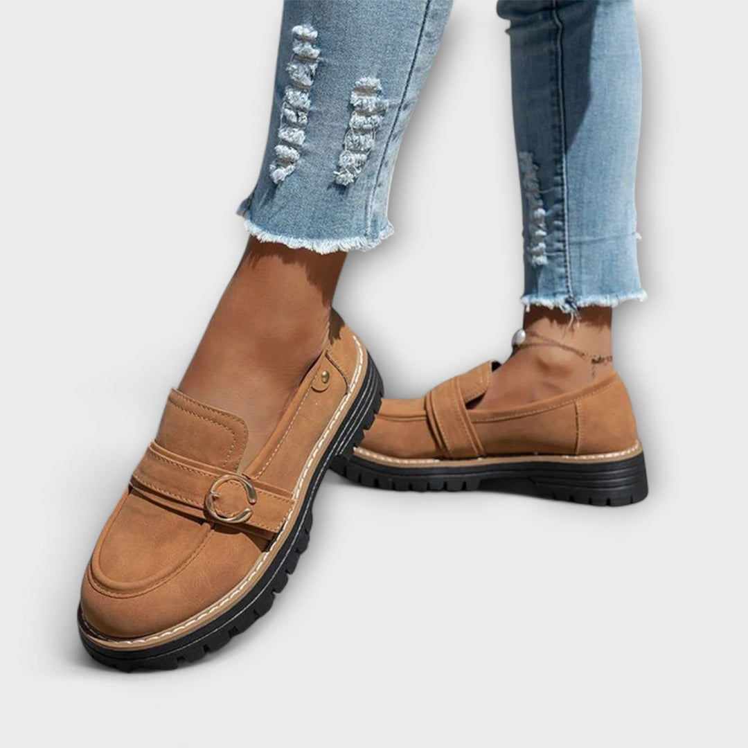Gormla | Casual Round-Toe Loafers