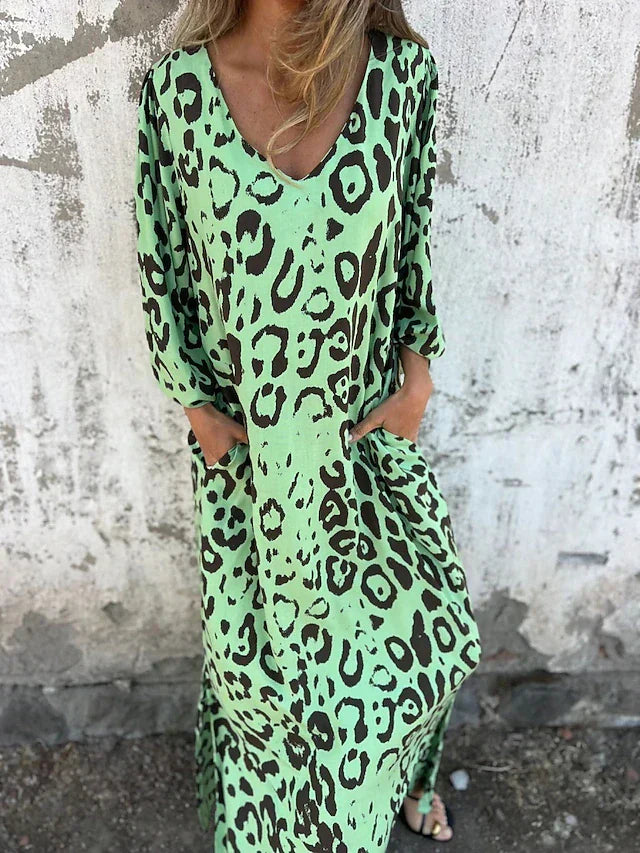 Aoibheann | Leopard Maxi Dress