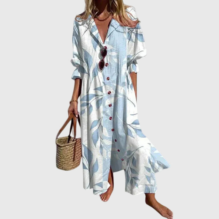Sorcha | Elegant Bohemian Maxi Dress