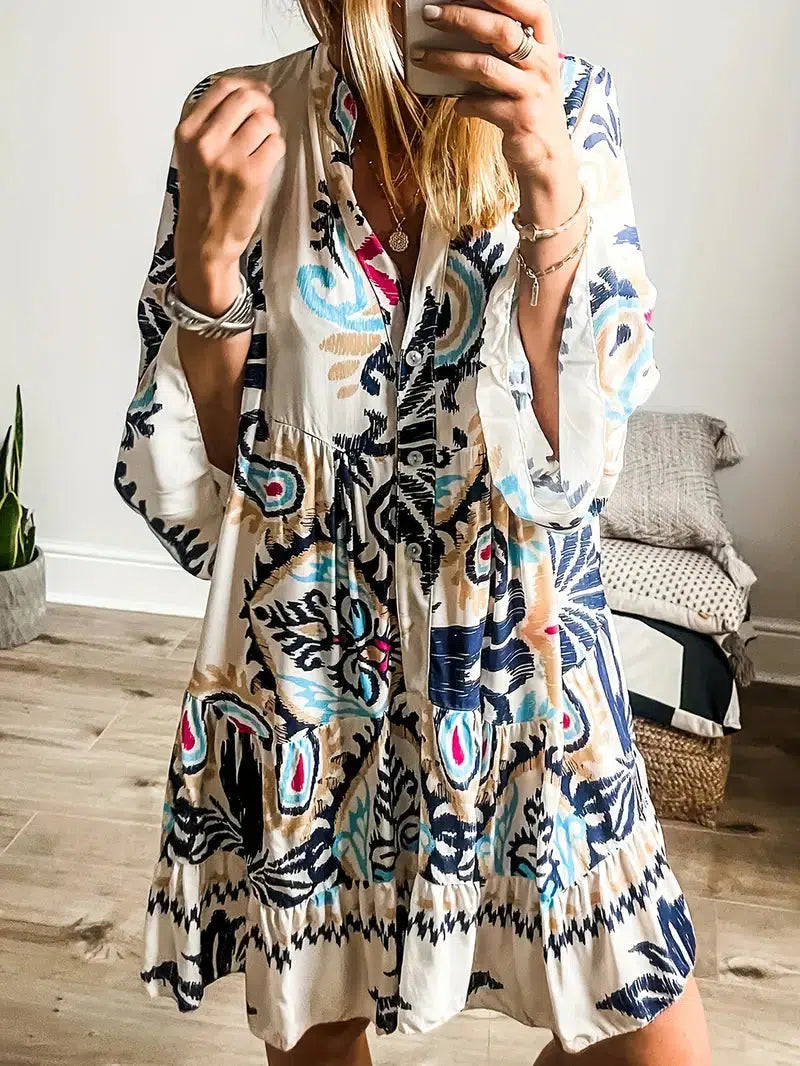 Sinéad | Bohemian Tunic Dress
