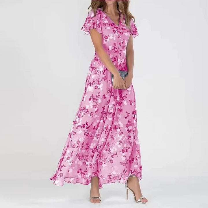 Orla | Elegant Flowing Slimming Dress