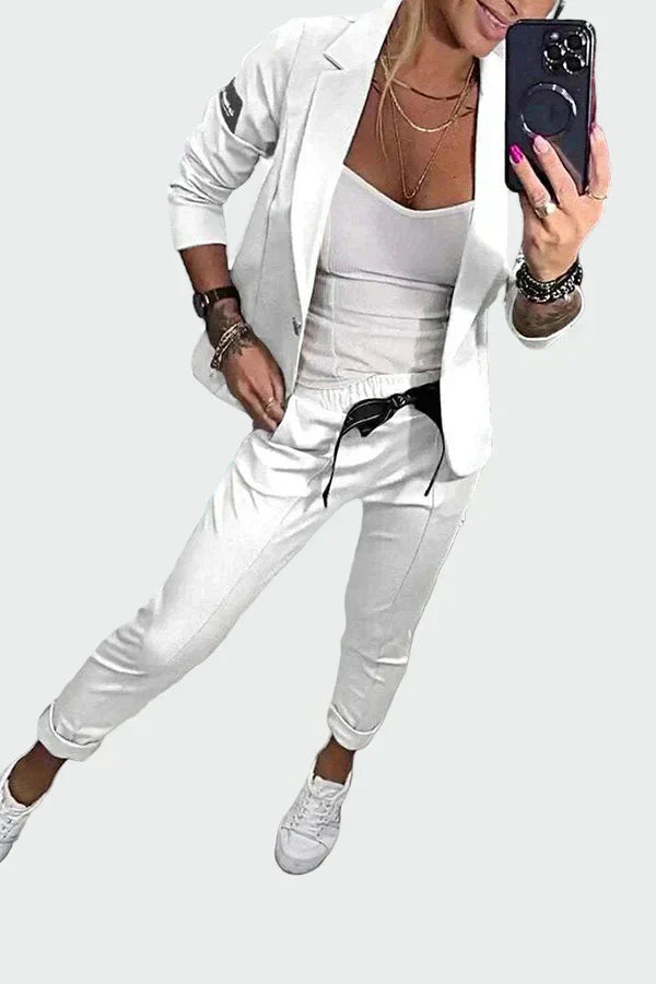 Bebhinn | Women's Loose-Fitting Trouser and Blazer Set