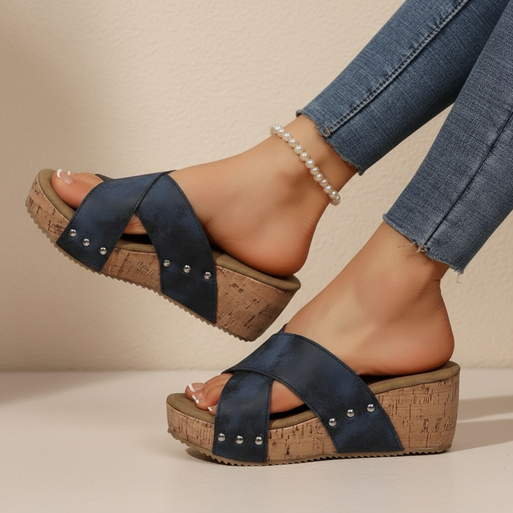 Uaithne | Boho Wedge Sandals