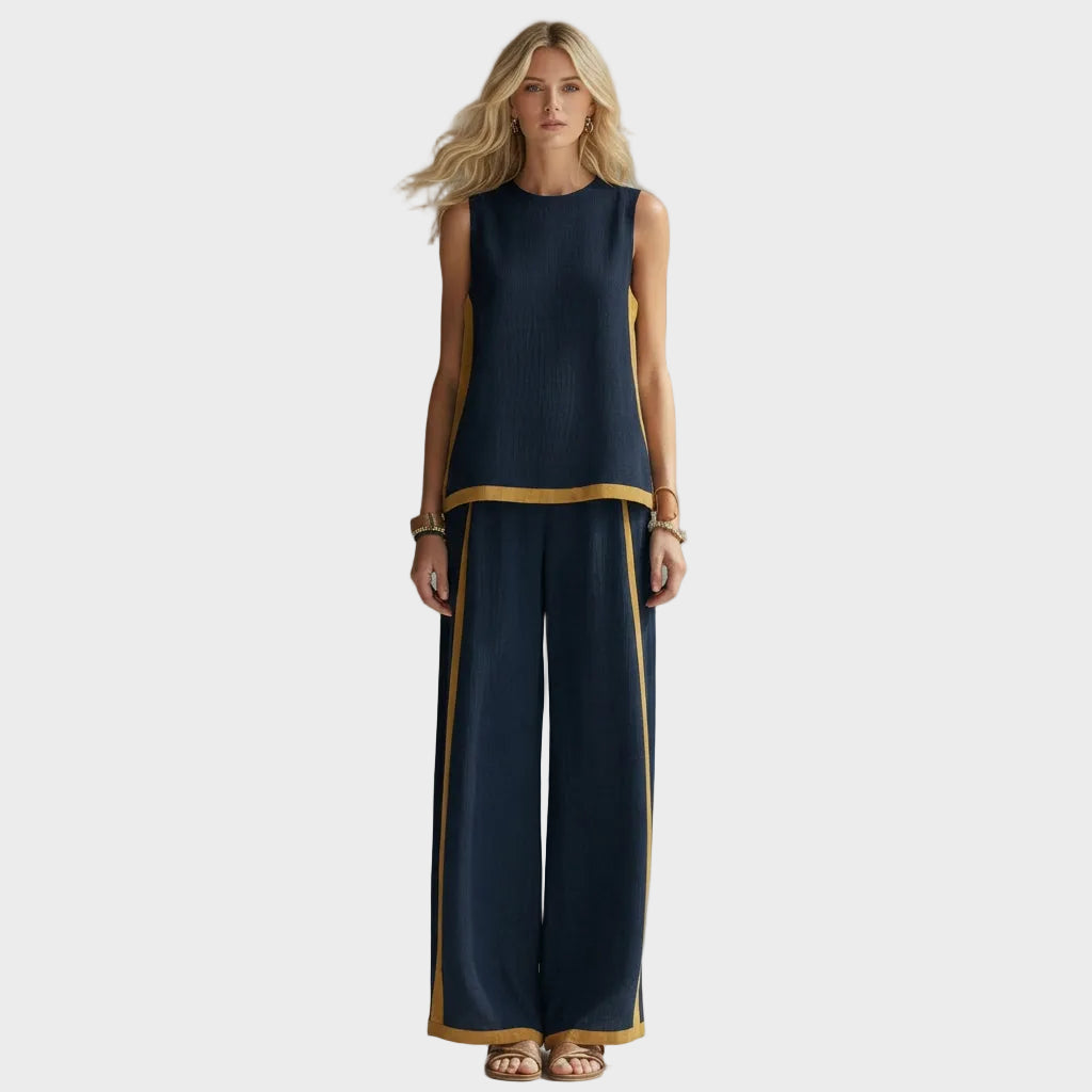 Derbforgaill | Elegant Linen Clothing Set