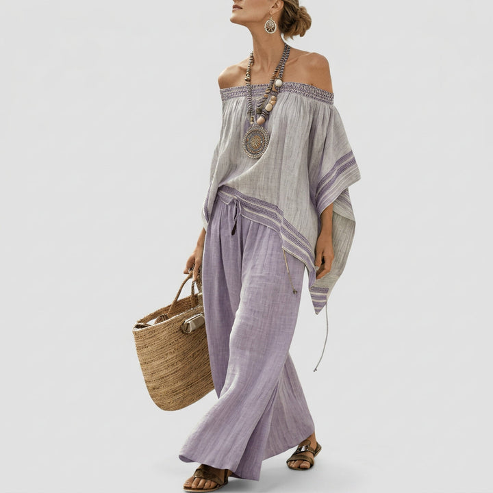 Almha | Boho Bardot Set
